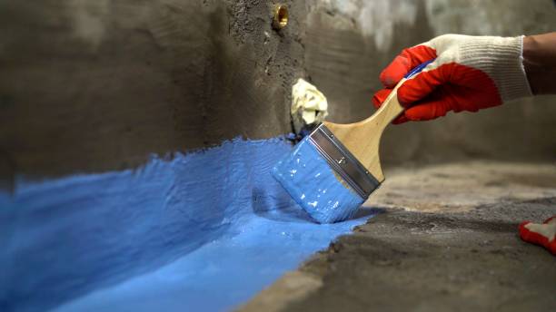 SJ Waterproofing Pros commercial waterproofing team near Trenton, IL